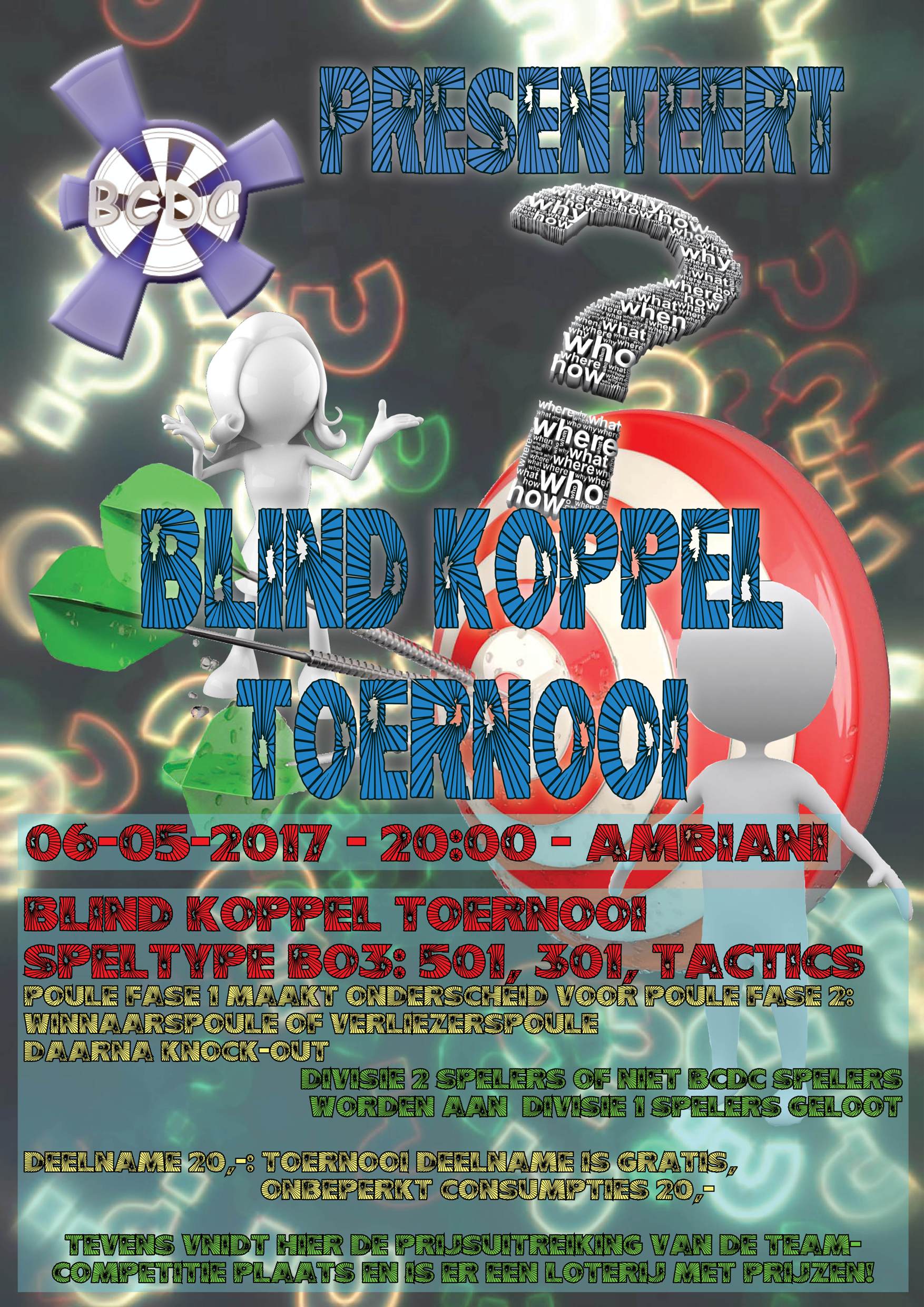 BCDC's Blind koppel toernooi!